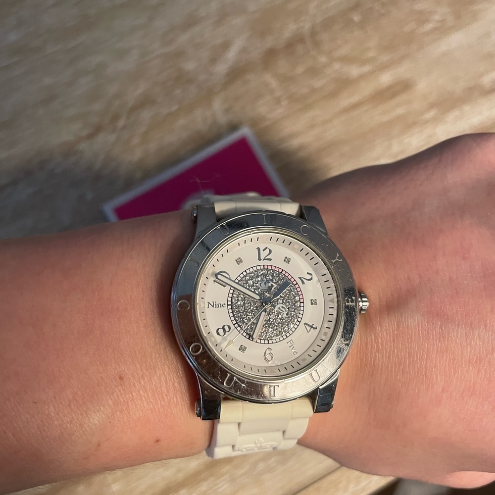 Juicy Couture Silicone Band Watch